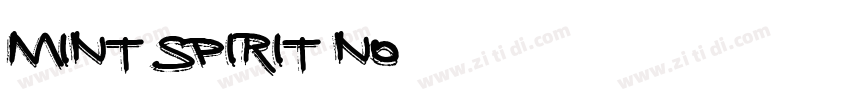 Mint Spirit No2字体转换